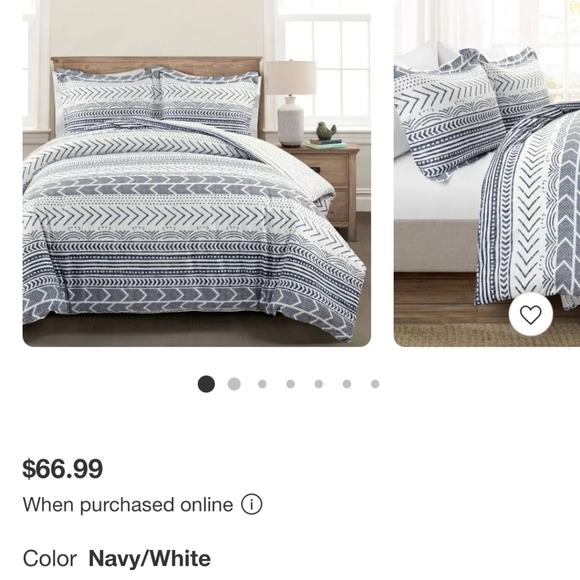 3pc Hygge Geo Duvet & Sham Set - Lush Décor - Picture 4 of 4